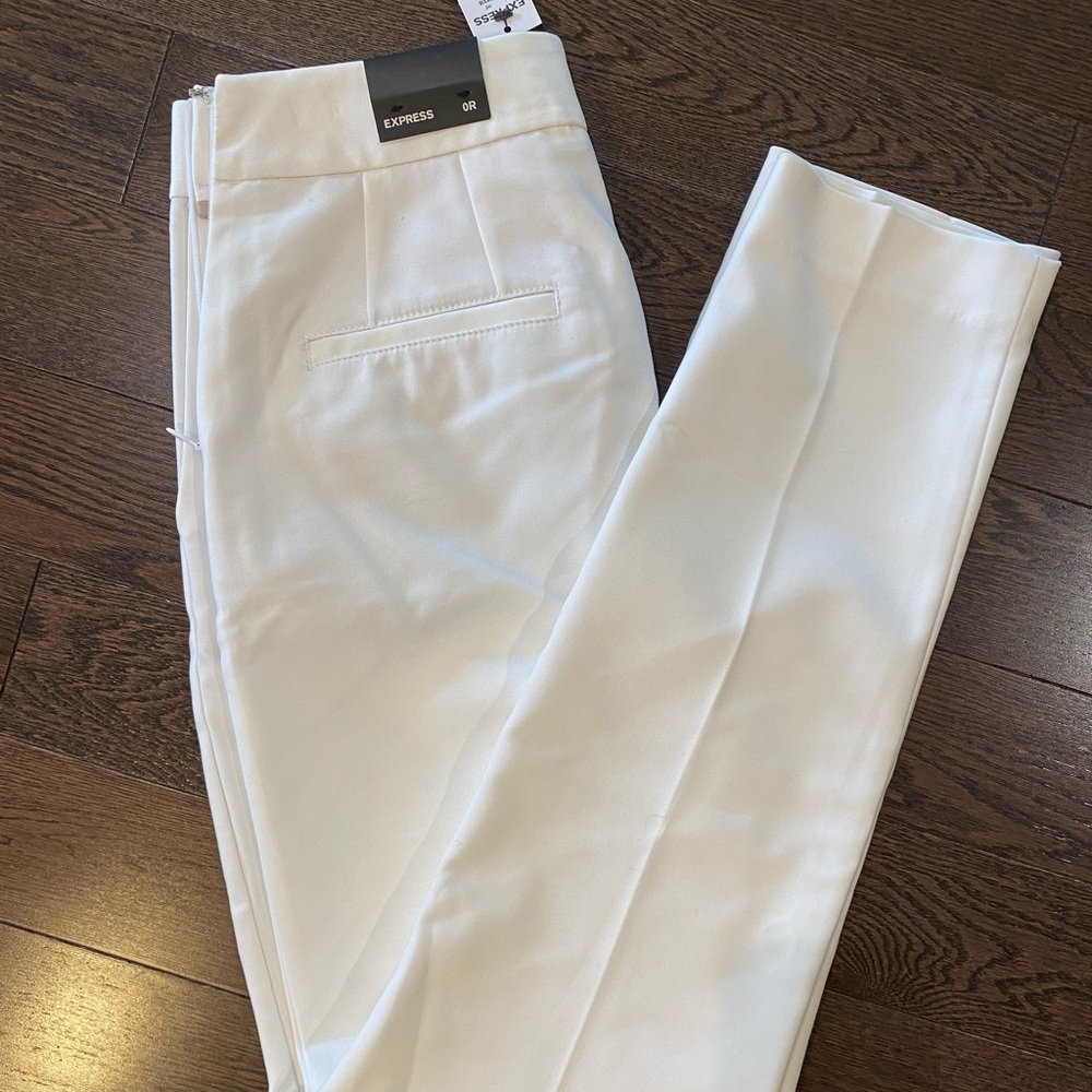 White Express Dress Pants Size 0
